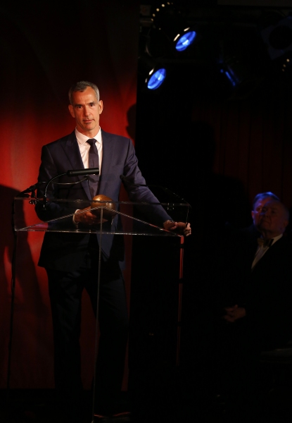 Exclusive Photo Coverage: Harvey Fierstein, Cyndi Lauper and More Present the 'Mr. Abbott' Award to Jerry Mitchell! Image