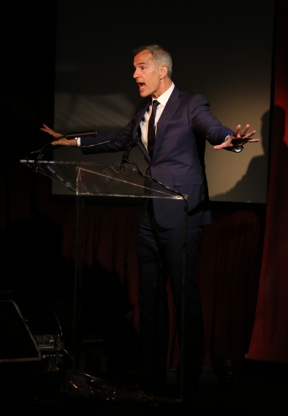 Exclusive Photo Coverage: Harvey Fierstein, Cyndi Lauper and More Present the 'Mr. Abbott' Award to Jerry Mitchell! Image