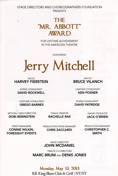 Photo Coverage: Matthew Morrison, Andy Karl, Kerry Butler and More Perform at The 'Mr. Abbot' Award Ceremony Honoring Jerry Mitchell! Image