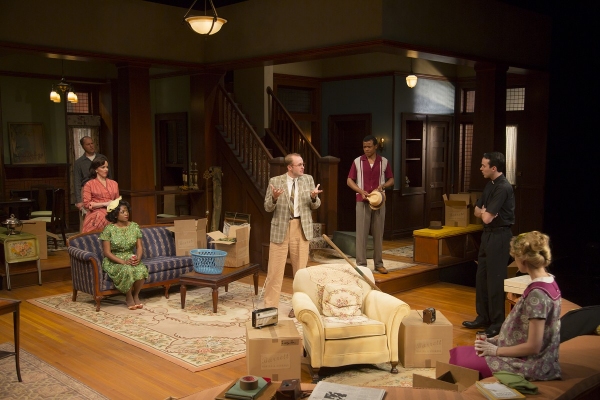 Photo Flash: First Look at Alice Ripley, Daniel Jenkins and More in Long Wharf's CLYBOURNE PARK Image
