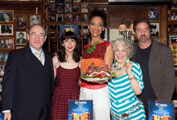 Photo Coverage: Carnegie Deli Unveils OLD JEWS TELLING JOKES Sandwich! Image