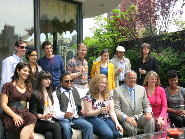 Back Row: Will Detlefsen, Nicole Watson, Danny Sharron, Roger Danforth, Louisa Proske, Alexandru Mihail, Pam MacKinnon. Front Row: Lian Walden, Elizabeth Carlson, Raphael Massie, Samantha Saltzman, Stewart F. Lane, Bonnie Comley, Jamila Redd. at 