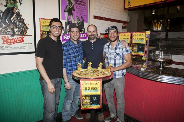 Photo Coverage: PETER AND THE STARCATCHER Cast Unveils Two Boots Pizza! Image