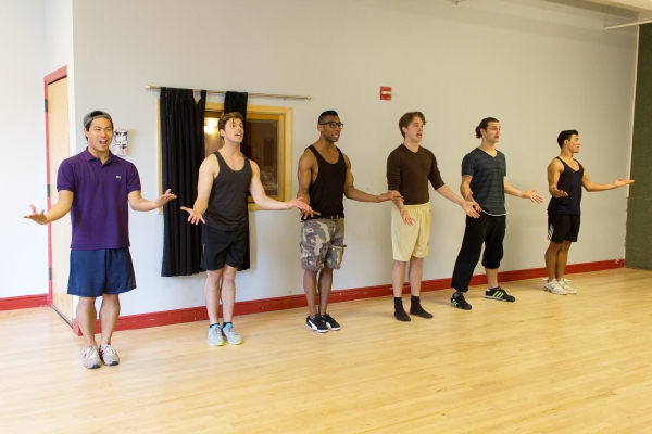 Photo Coverage: Meet the Sexy Men of Broadway- In Rehearsal for the BROADWAY BEAUTY PAGEANT Image