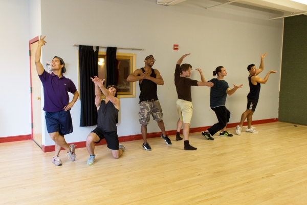 Photo Coverage: Meet the Sexy Men of Broadway- In Rehearsal for the BROADWAY BEAUTY PAGEANT Image