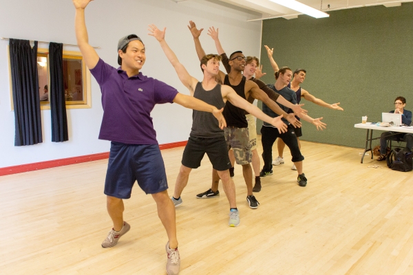 Photo Coverage: Meet the Sexy Men of Broadway- In Rehearsal for the BROADWAY BEAUTY PAGEANT Image