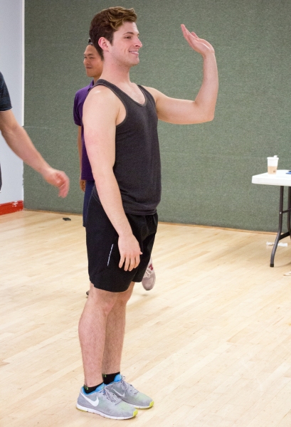 Photo Coverage: Meet the Sexy Men of Broadway- In Rehearsal for the BROADWAY BEAUTY PAGEANT Image