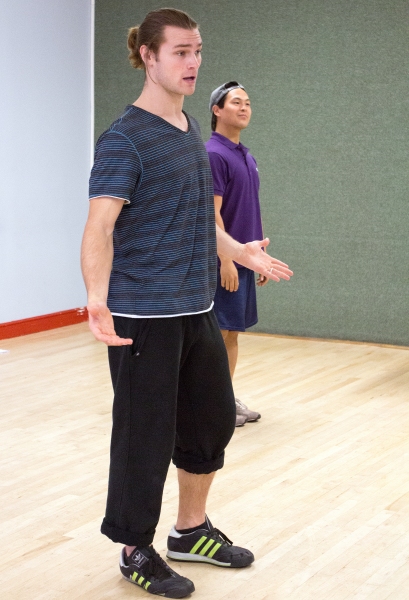 Photo Coverage: Meet the Sexy Men of Broadway- In Rehearsal for the BROADWAY BEAUTY PAGEANT Image