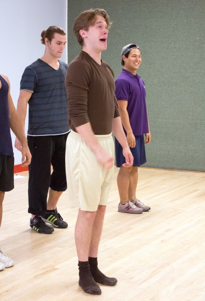 Photo Coverage: Meet the Sexy Men of Broadway- In Rehearsal for the BROADWAY BEAUTY PAGEANT Image