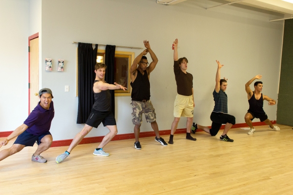 Photo Coverage: Meet the Sexy Men of Broadway- In Rehearsal for the BROADWAY BEAUTY PAGEANT Image