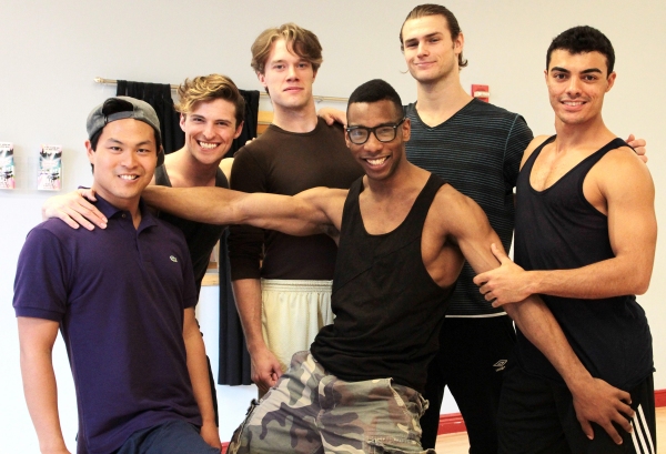 Photo Coverage: Meet the Sexy Men of Broadway- In Rehearsal for the BROADWAY BEAUTY PAGEANT Image