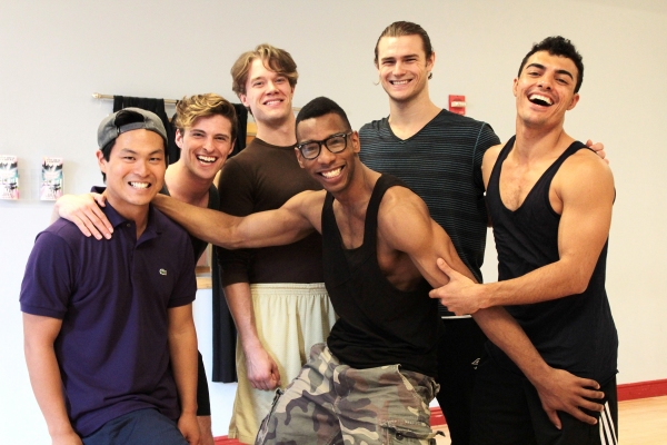 Photo Coverage: Meet the Sexy Men of Broadway- In Rehearsal for the BROADWAY BEAUTY PAGEANT Image