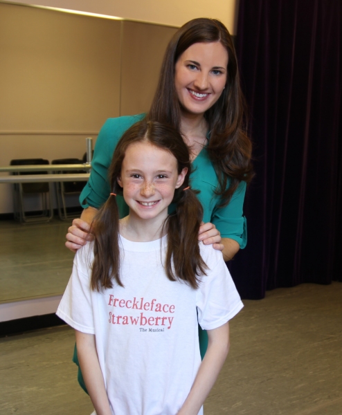 Photo Flash: In Rehearsal with the Cast of FRECKLEFACE STRAWBERRY, Coming to NYC and NJ Image