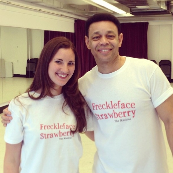 Photo Flash: In Rehearsal with the Cast of FRECKLEFACE STRAWBERRY, Coming to NYC and NJ 