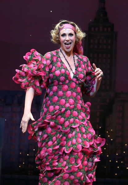 Photo Coverage: The New Miss Hannigan  Takes a Bow! Check Out Jane Lynch's Opening Curtain Call in ANNIE!  Image