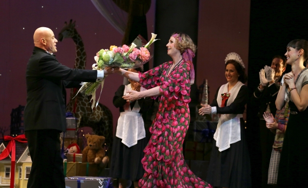 Photo Coverage: The New Miss Hannigan  Takes a Bow! Check Out Jane Lynch's Opening Curtain Call in ANNIE!  Image