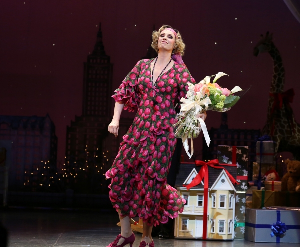 Photo Coverage: The New Miss Hannigan  Takes a Bow! Check Out Jane Lynch's Opening Curtain Call in ANNIE!  Image