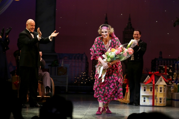 Photo Coverage: The New Miss Hannigan  Takes a Bow! Check Out Jane Lynch's Opening Curtain Call in ANNIE!  Image