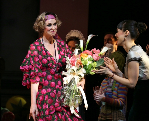 Photo Coverage: The New Miss Hannigan  Takes a Bow! Check Out Jane Lynch's Opening Curtain Call in ANNIE!  Image