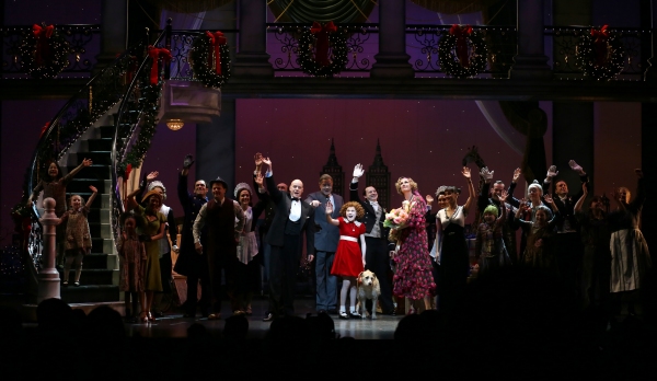Photo Coverage: The New Miss Hannigan  Takes a Bow! Check Out Jane Lynch's Opening Curtain Call in ANNIE!  Image