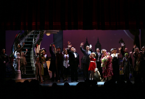 Photo Coverage: The New Miss Hannigan  Takes a Bow! Check Out Jane Lynch's Opening Curtain Call in ANNIE!  Image