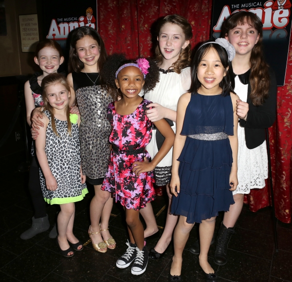 Photo Coverage: Cast Members from GLEE Join the Celebration for Jane Lynch's ANNIE Party!  Image