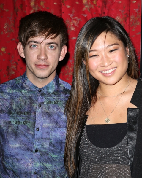 Photo Coverage: Cast Members from GLEE Join the Celebration for Jane Lynch's ANNIE Party!  Image