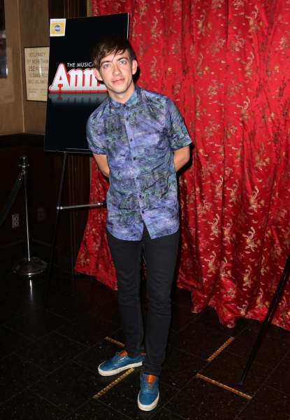 Photo Coverage: Cast Members from GLEE Join the Celebration for Jane Lynch's ANNIE Party!  Image