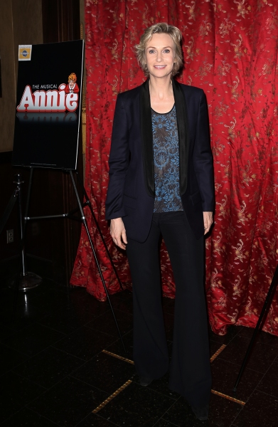 Photo Coverage: Cast Members from GLEE Join the Celebration for Jane Lynch's ANNIE Party!  Image
