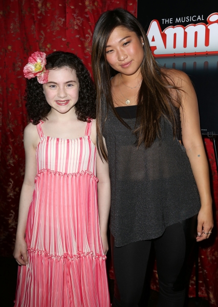 Photo Coverage: Cast Members from GLEE Join the Celebration for Jane Lynch's ANNIE Party!  Image
