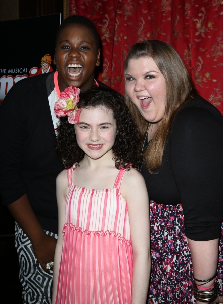 Photo Coverage: Cast Members from GLEE Join the Celebration for Jane Lynch's ANNIE Party!  Image