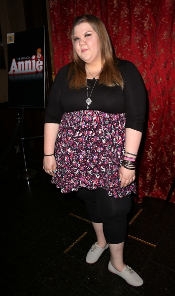 Photo Coverage: Cast Members from GLEE Join the Celebration for Jane Lynch's ANNIE Party!  Image