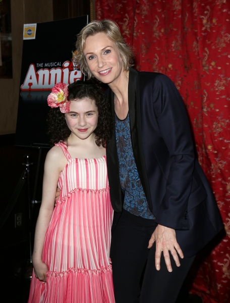Photo Coverage: Cast Members from GLEE Join the Celebration for Jane Lynch's ANNIE Party!  Image