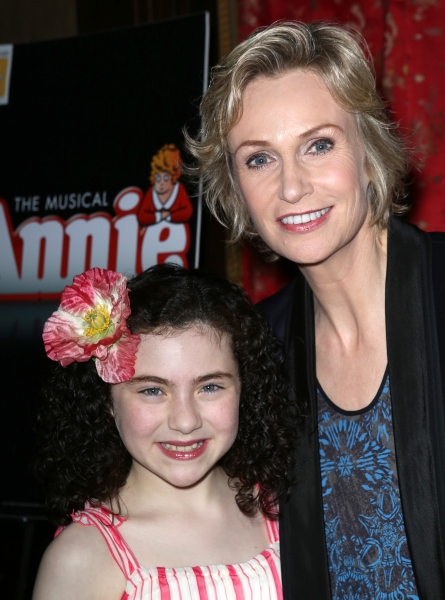 Photo Coverage: Cast Members from GLEE Join the Celebration for Jane Lynch's ANNIE Party!  Image