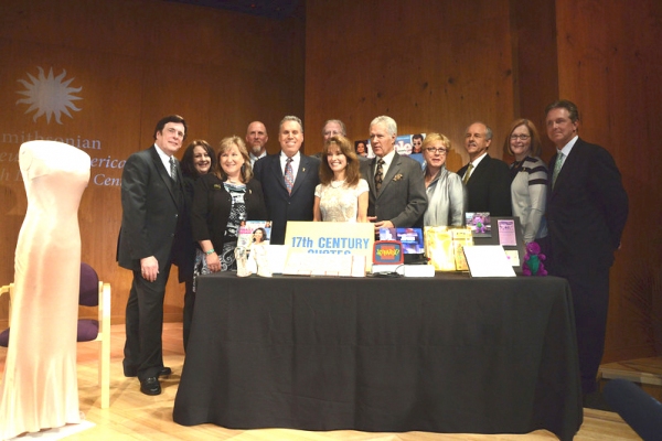 NATAS staff with Donors (Lft to Rt) David Michaels, Carolyn Grippi, Alison Gibson, Ti Photo