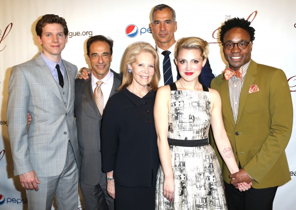 Stark Sands, Hal Luftig, Daryl Roth, Jerry Mitchell, Annaleigh Ashford, Billy Porter  Photo