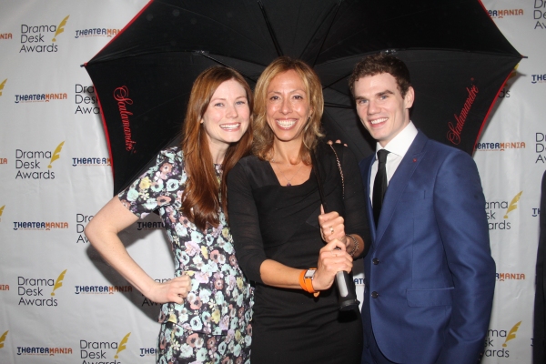 Photo Coverage: Rain + Stars = The 2013 Drama Desk Awards Arrivals!  Image