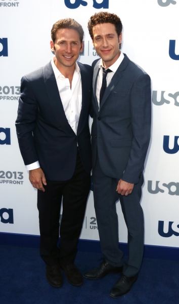 Photo Coverage: Aaron Tveit & More Gather for USA Upfronts in NYC Image