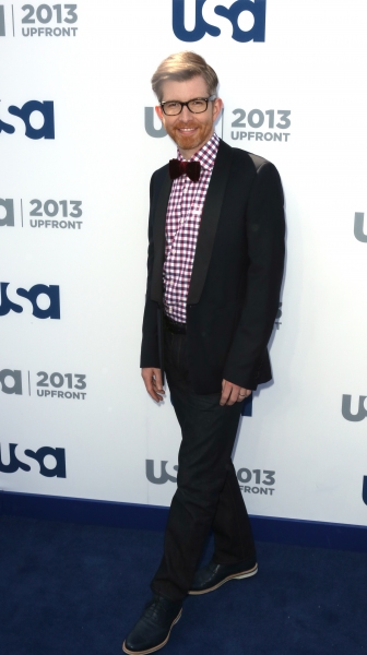 Photo Coverage: Aaron Tveit & More Gather for USA Upfronts in NYC Image