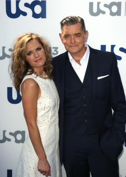 Photo Coverage: Aaron Tveit & More Gather for USA Upfronts in NYC Image