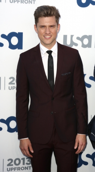 Photo Coverage: Aaron Tveit & More Gather for USA Upfronts in NYC Image