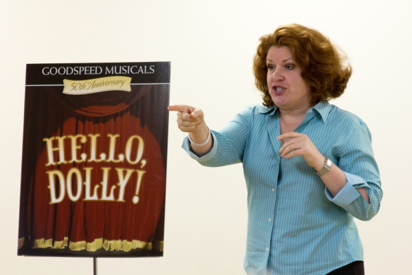 Photo Coverage: Klea Blackhurst, Ashley Brown & Cast of Goodspeed's HELLO DOLLY! Meets the Press Image