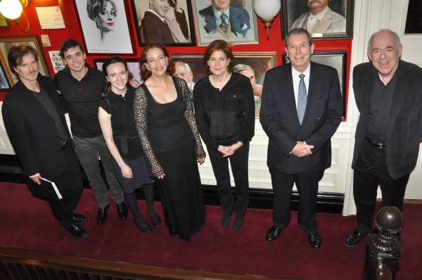 Matthew Sullivan, Matt Doyle, Amelia Pedlow, Harriet Harris, Roma Torre, Richard East Photo