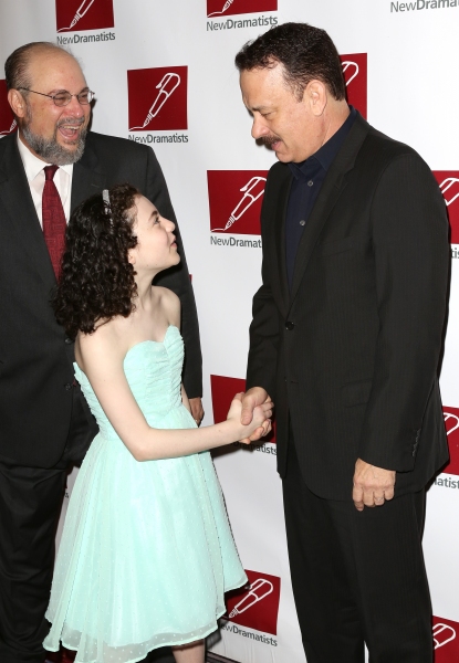 Seth Gelblum, Lilla Crawford, Tom Hanks  Photo