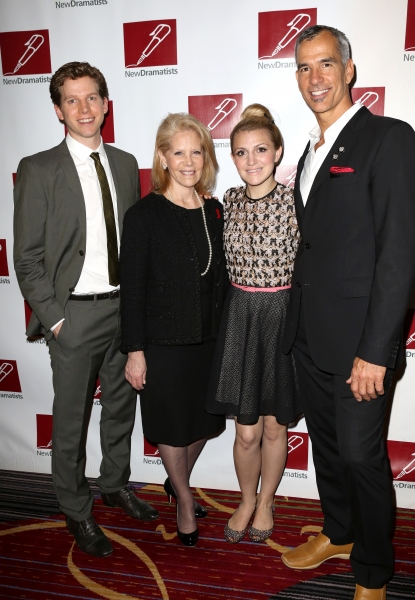 Stark Sands, Daryl Roth, Annaleigh Ashford, Jerry Mitchell  Photo