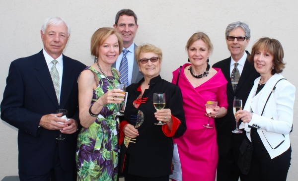 Ron Becker, Patricia Rowell, Julie Denny and guests Photo