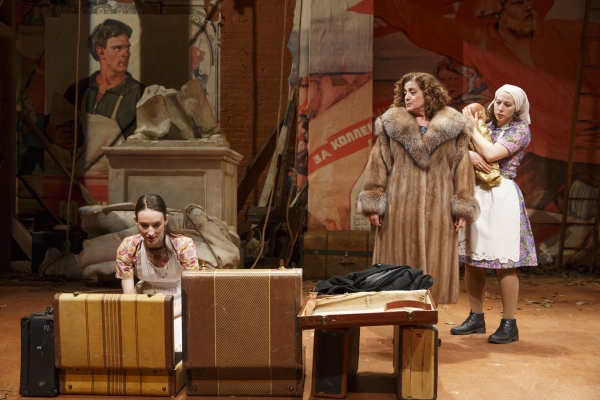 Photo Flash: First Look at Christopher Lloyd and More in Classic Stage's CAUCASIAN CHALK CIRCLE Image