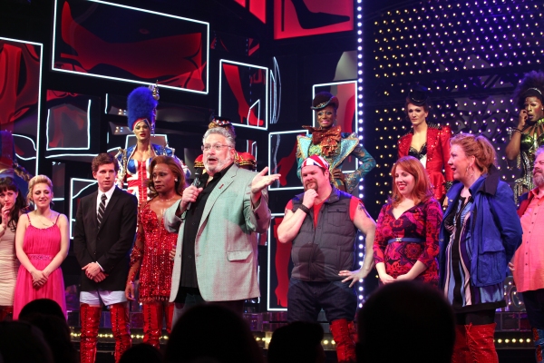 Photo Coverage: Harvey Fierstein and KINKY BOOTS Celebrate the Brooklyn Diner's New 'Harvey Hot Dog'! Image