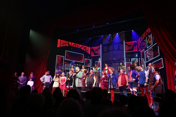 Photo Coverage: Harvey Fierstein and KINKY BOOTS Celebrate the Brooklyn Diner's New 'Harvey Hot Dog'! Image