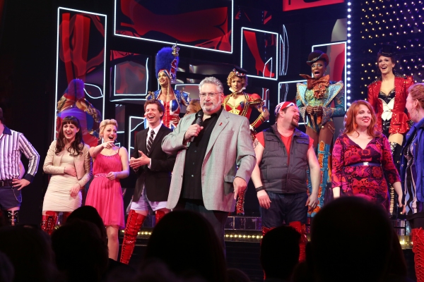Photo Coverage: Harvey Fierstein and KINKY BOOTS Celebrate the Brooklyn Diner's New 'Harvey Hot Dog'! Image